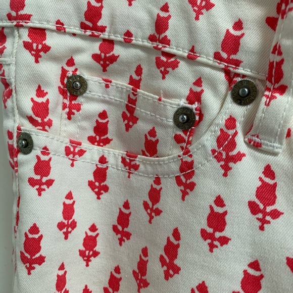 SOLD J.Crew Cropped Matchstick Jeans Thistle Print - Picture 3 of 8